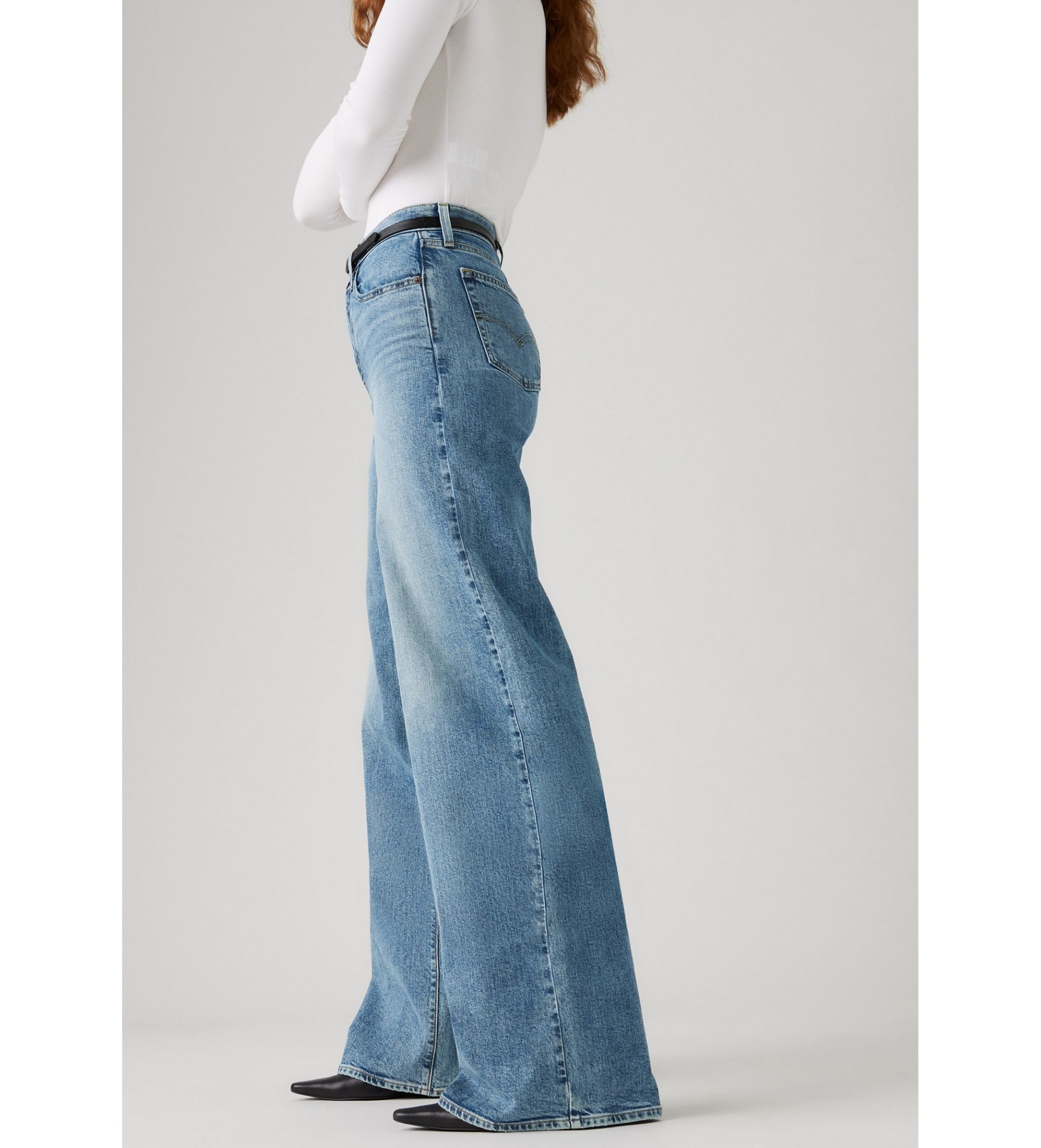 Levi's Jeans 728 gamba larga blu