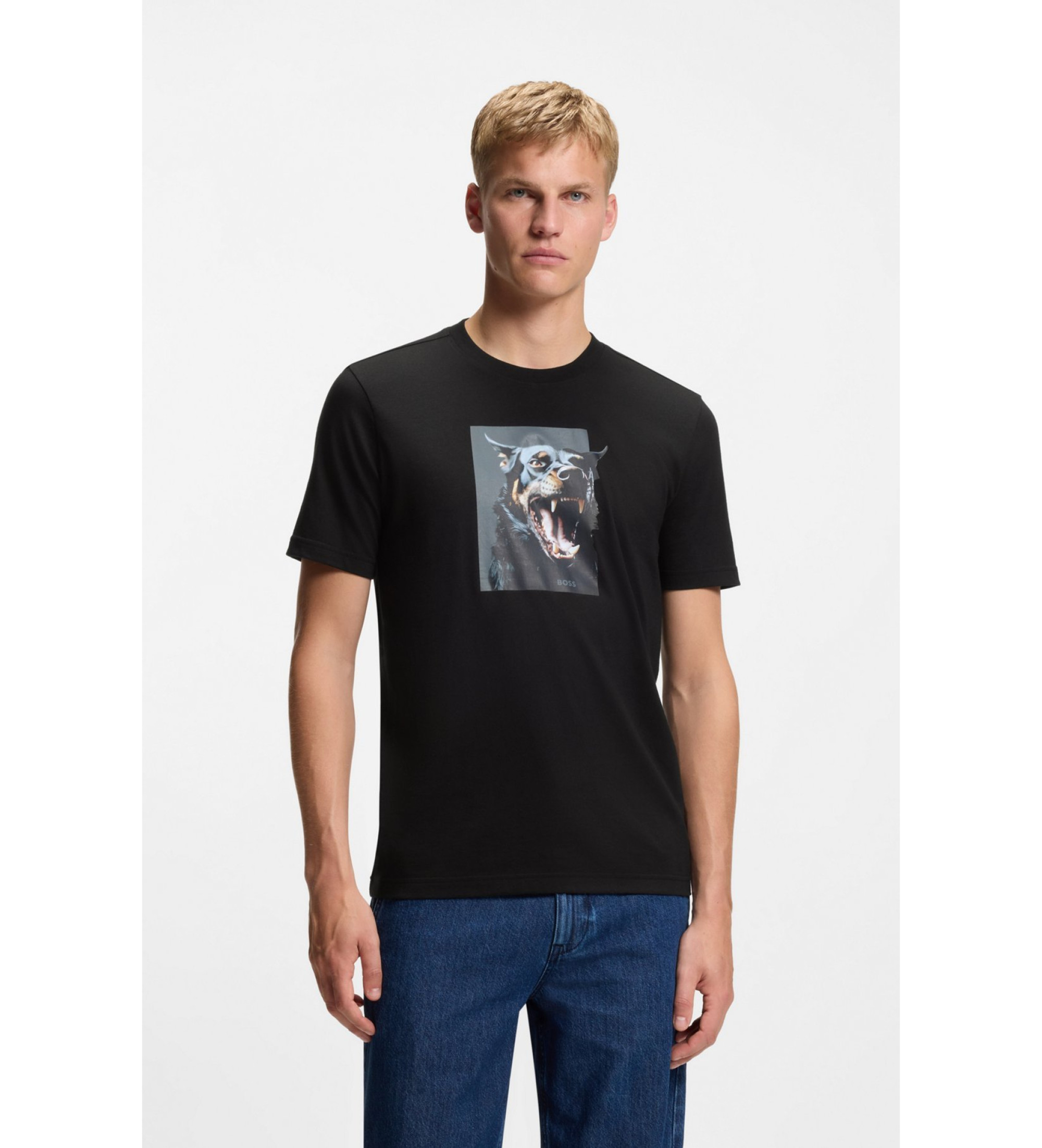 Dobermann T-shirt schwarz