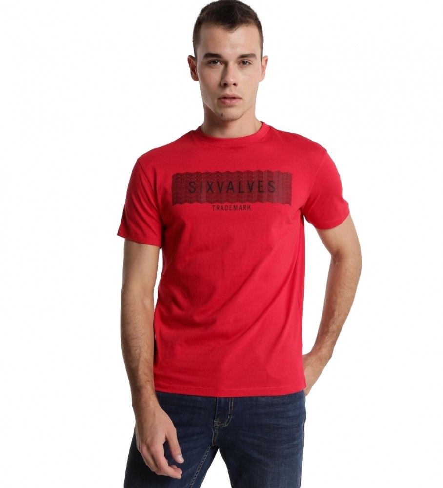 Six Valves Camiseta 118382 Rojo