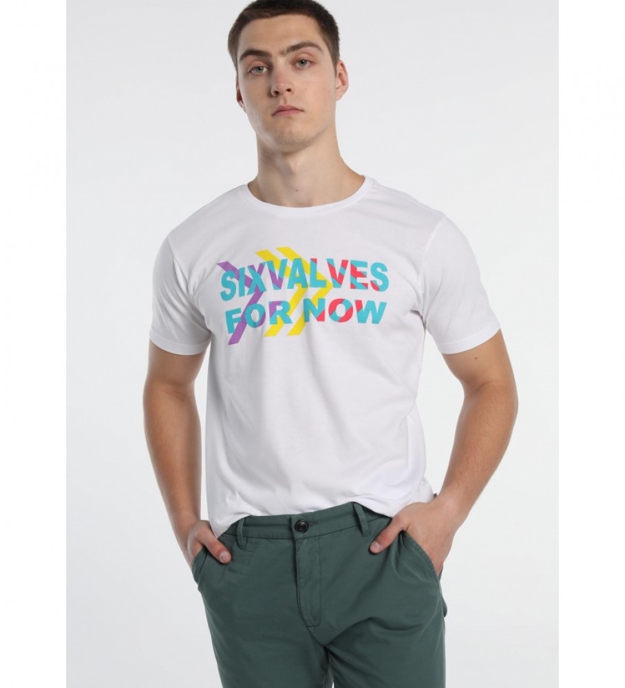 Six Valves T-shirt 118700 Blanc 