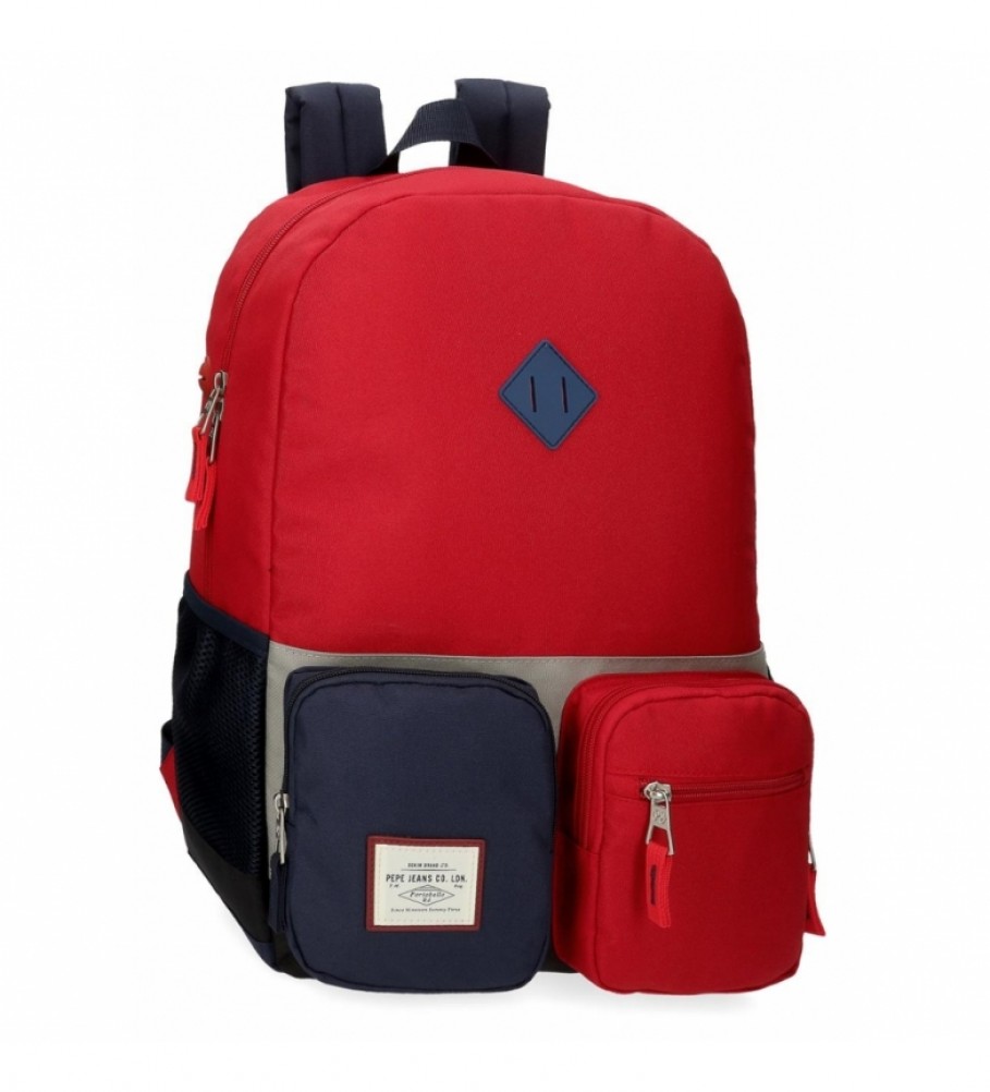 Pepe Jeans Pepe Jeans Dany Red School Backpack -32x44x15cm