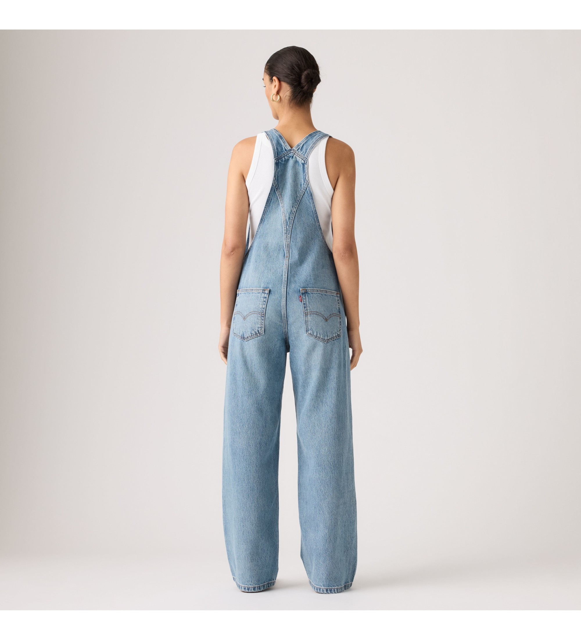 Levi's Niebieskie spodnie typu baggy