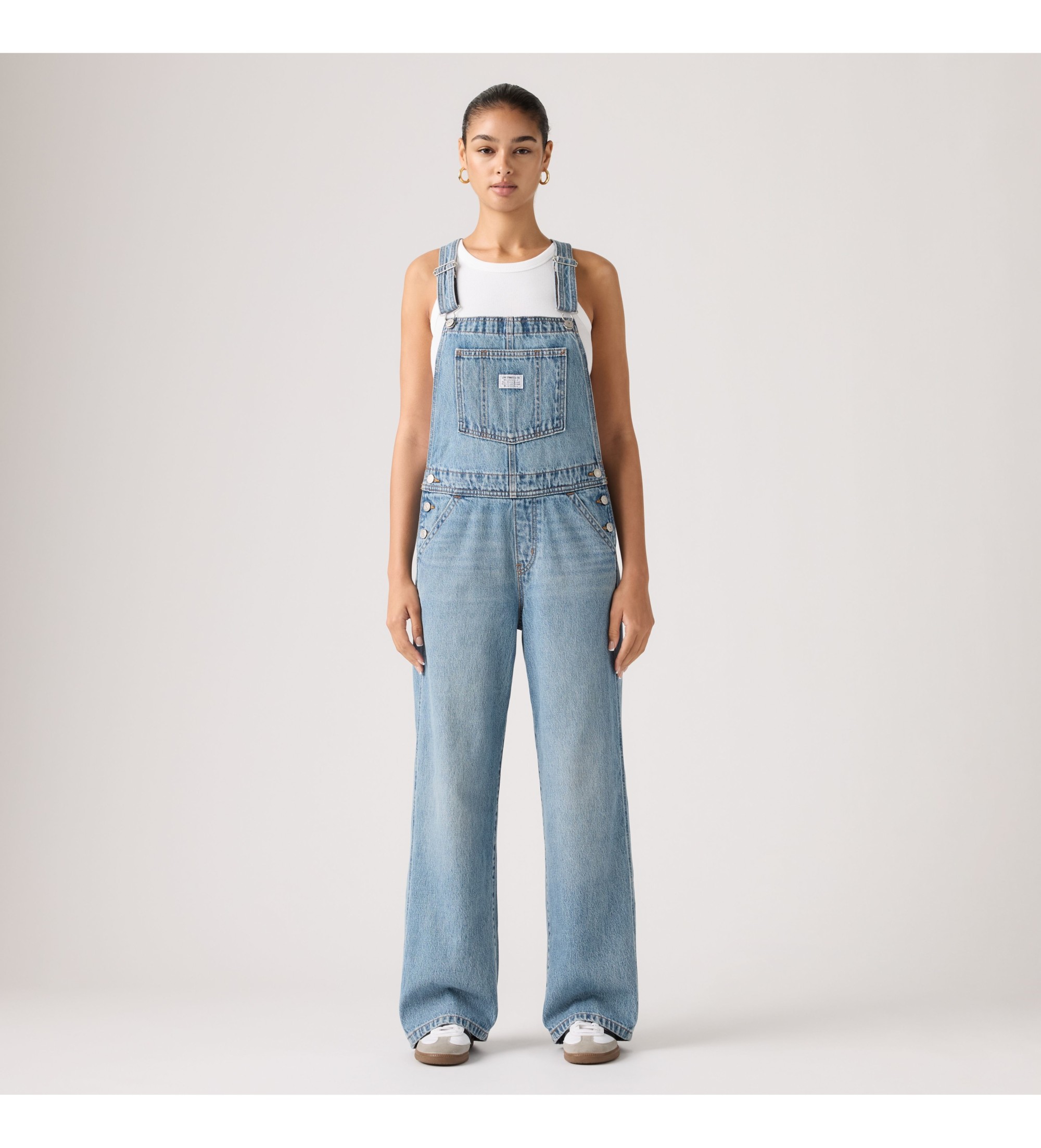 Levi's Niebieskie spodnie typu baggy
