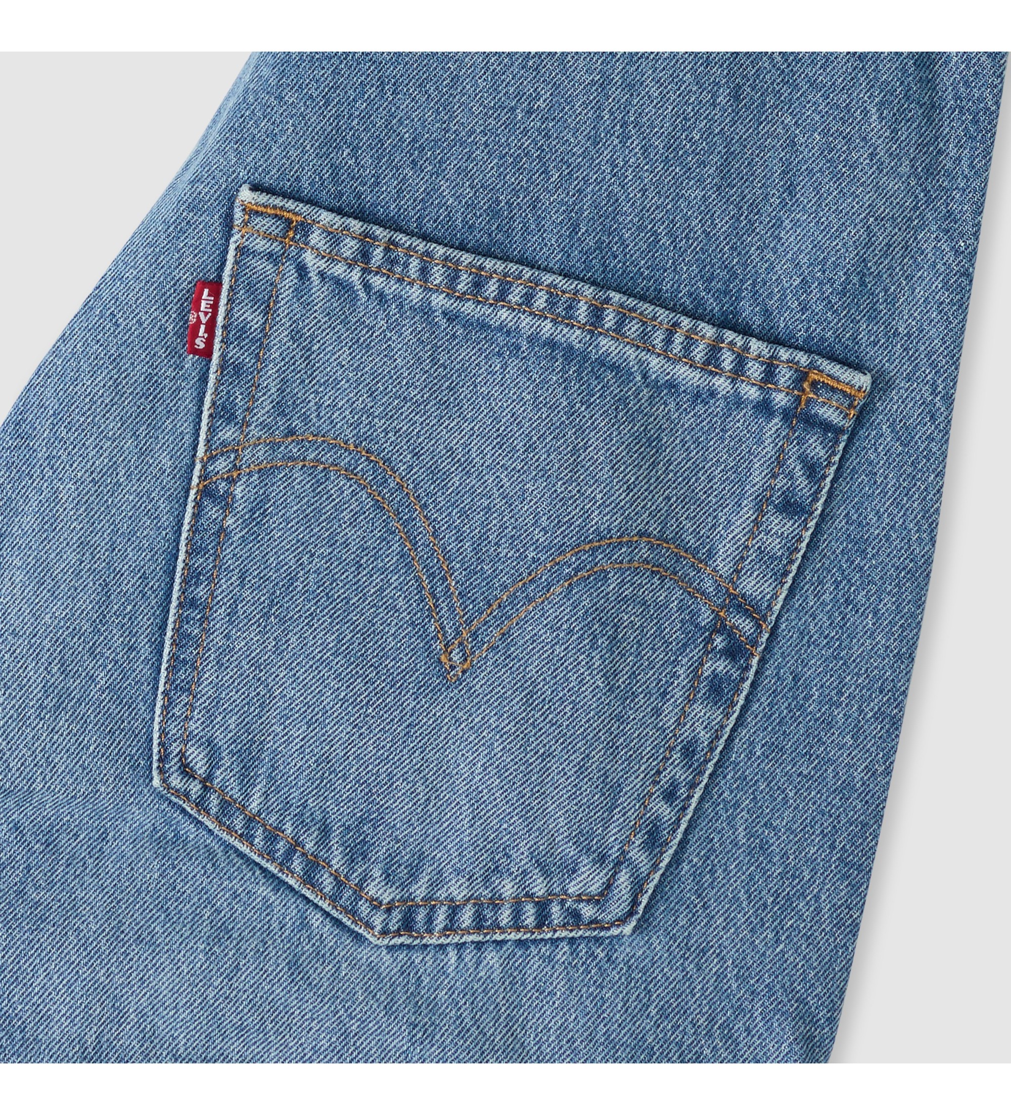 Levi's Niebieskie spodnie typu baggy