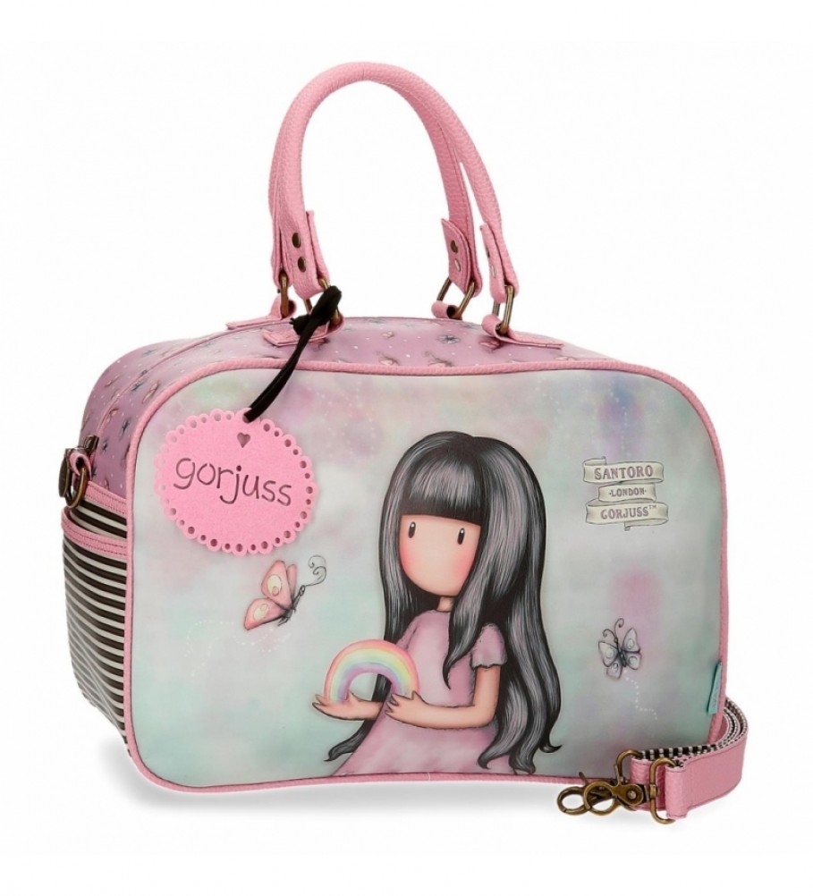 Joumma Bags Small travel bag Gorjuss Somewhere pink -37x25x15cm