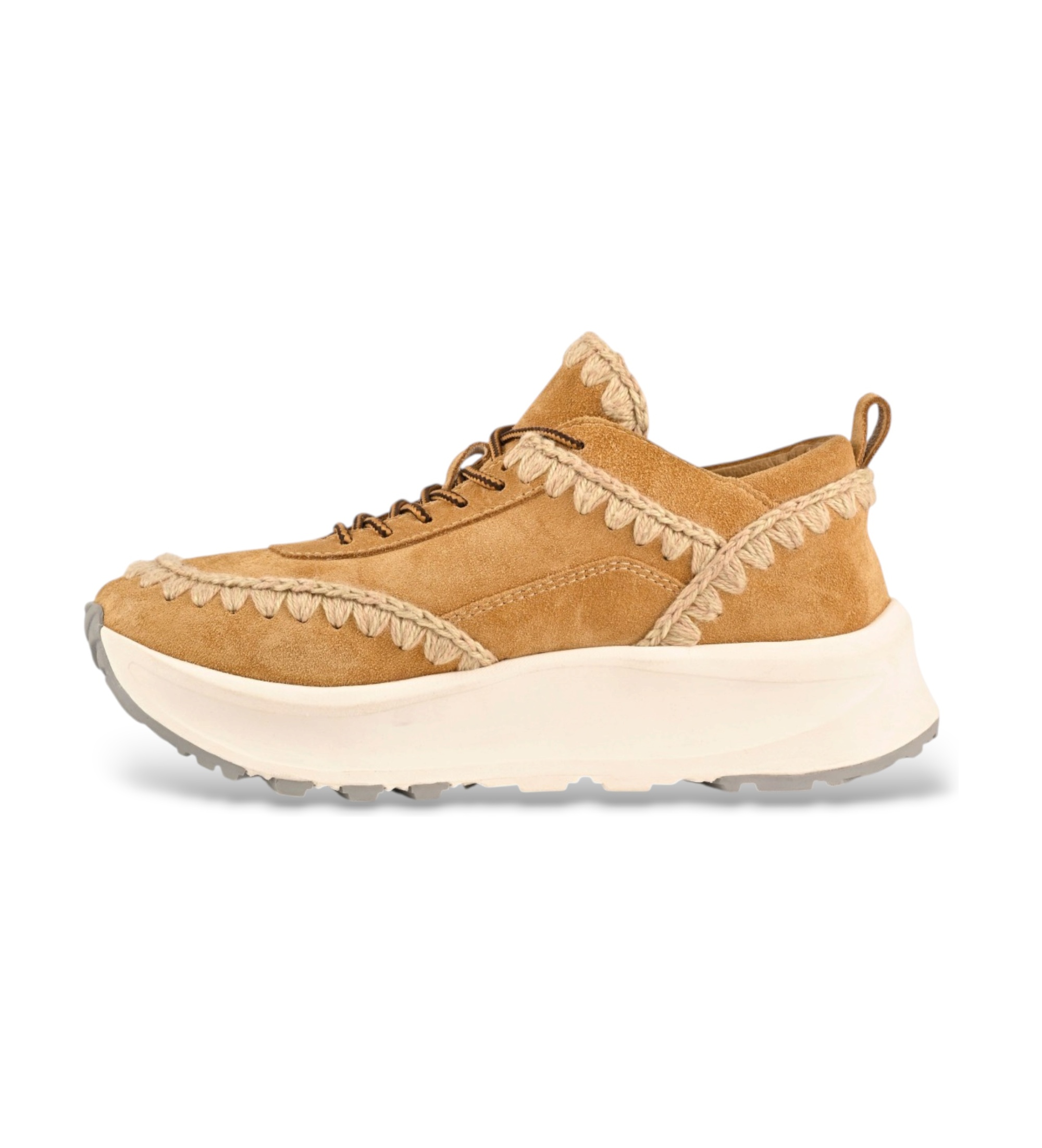 Mou Pantofole in pelle Speed Eskimo marrone