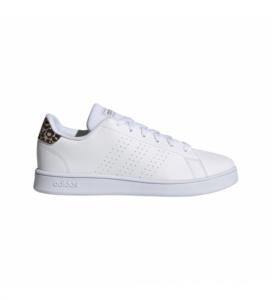 adidas Sneakers Advantatge K blanc, imprimé léopard