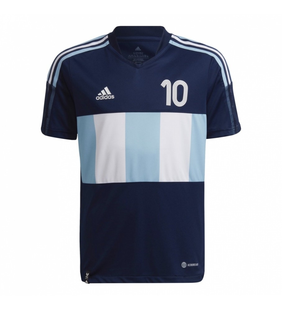 adidas T-shirt azul Messi Jsy Y
