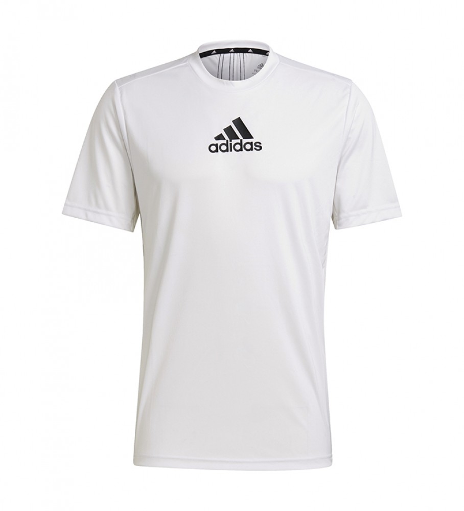 adidas Primeblue T-Shirt Designed To Move Sport 3S blanc