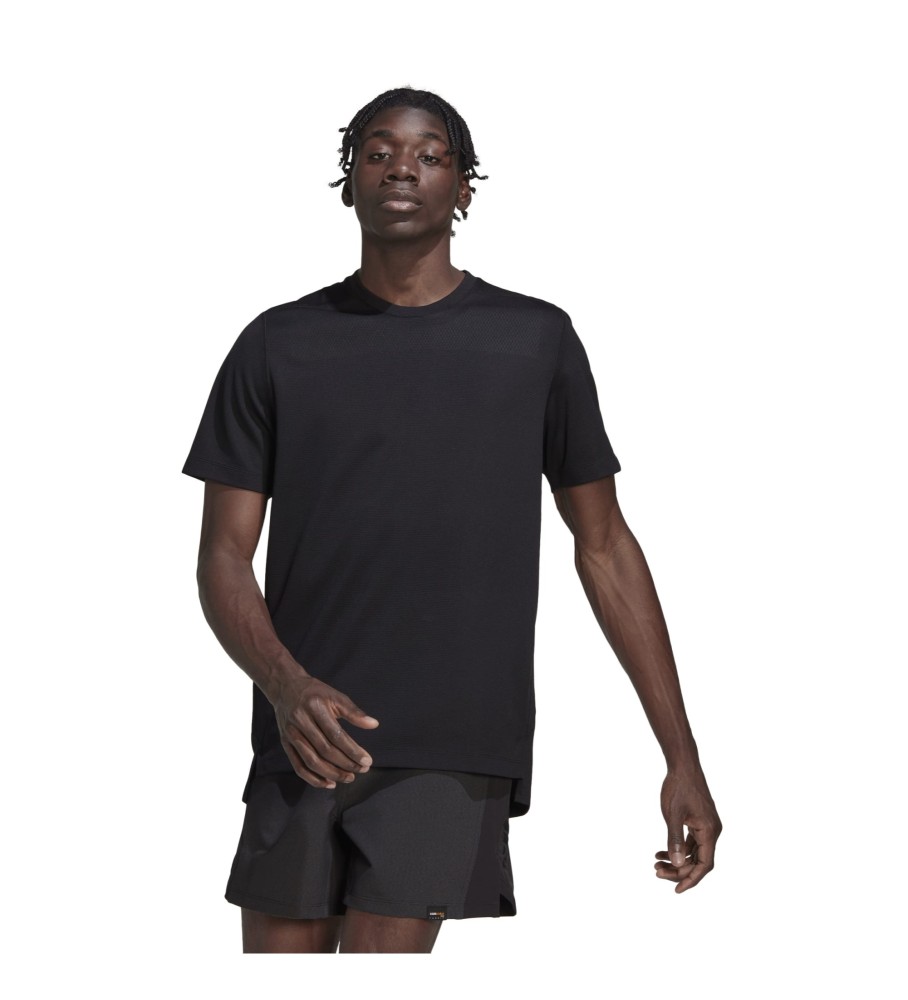 adidas Camiseta Workout Front Rack Impact Print negro - Tienda Esdemarca calzado, moda y complementos - de marca zapatillas de marca