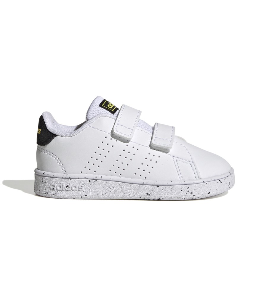 adidas Ténis Advantage Lifestyle Court Two Hook-and-Loop brancos