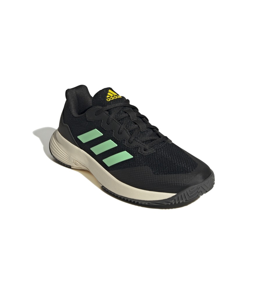 Limpiar el piso Estimar libro de bolsillo adidas Zapatillas Gamecourt 2.0 Tennis negro - Tienda Esdemarca calzado,  moda y complementos - zapatos de marca y zapatillas de marca