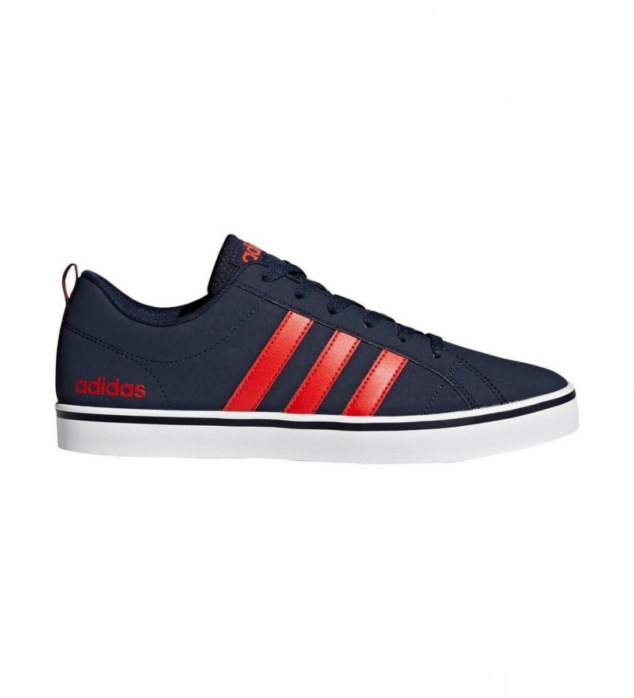 adidas Baskets marines VS Pace, rouge
