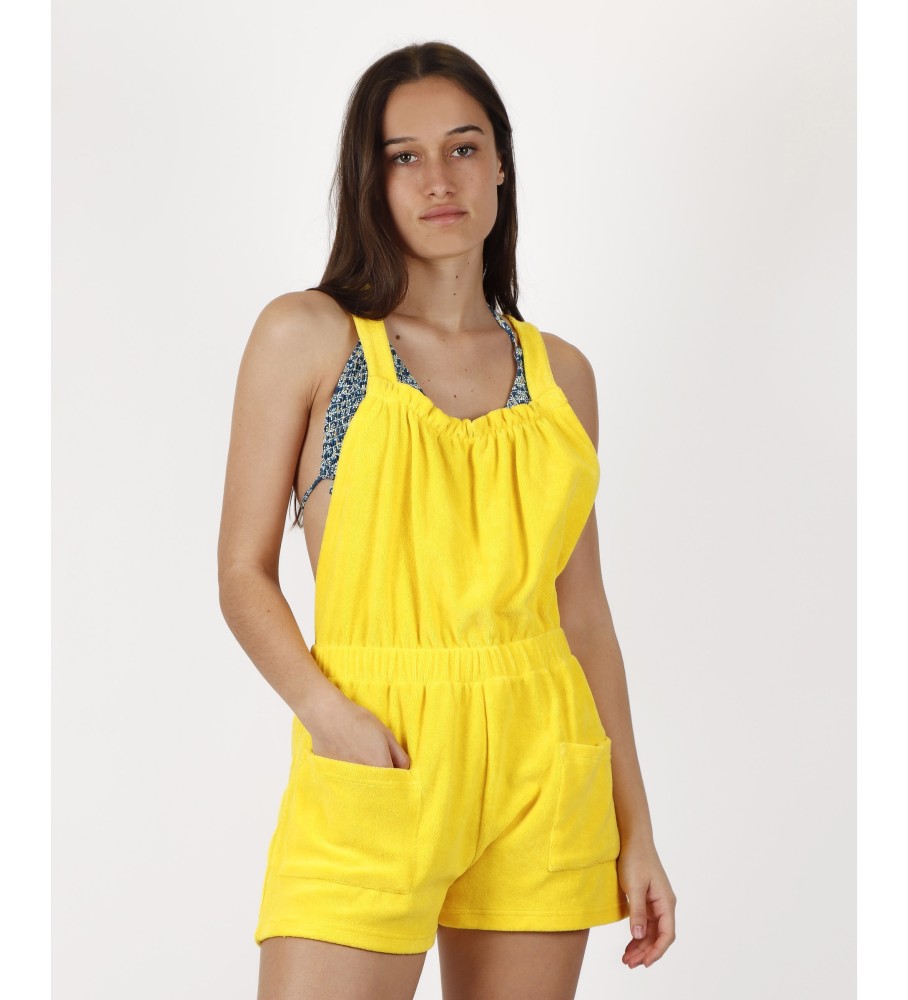 Admas Yellow terry coverall