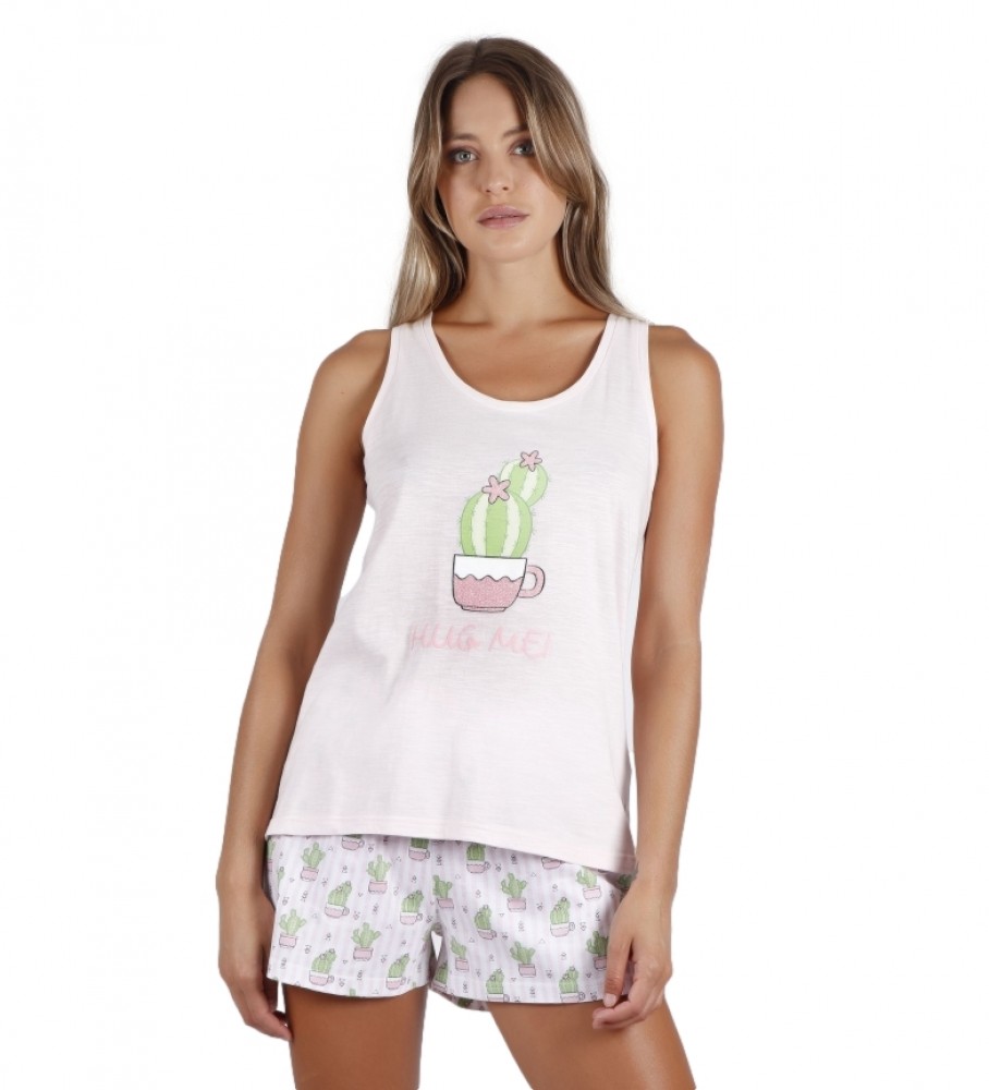 Admas Pijama Cute Cactuses rosa - Tienda Esdemarca moda, calzado y  complementos - zapatos de marca y zapatillas de marca