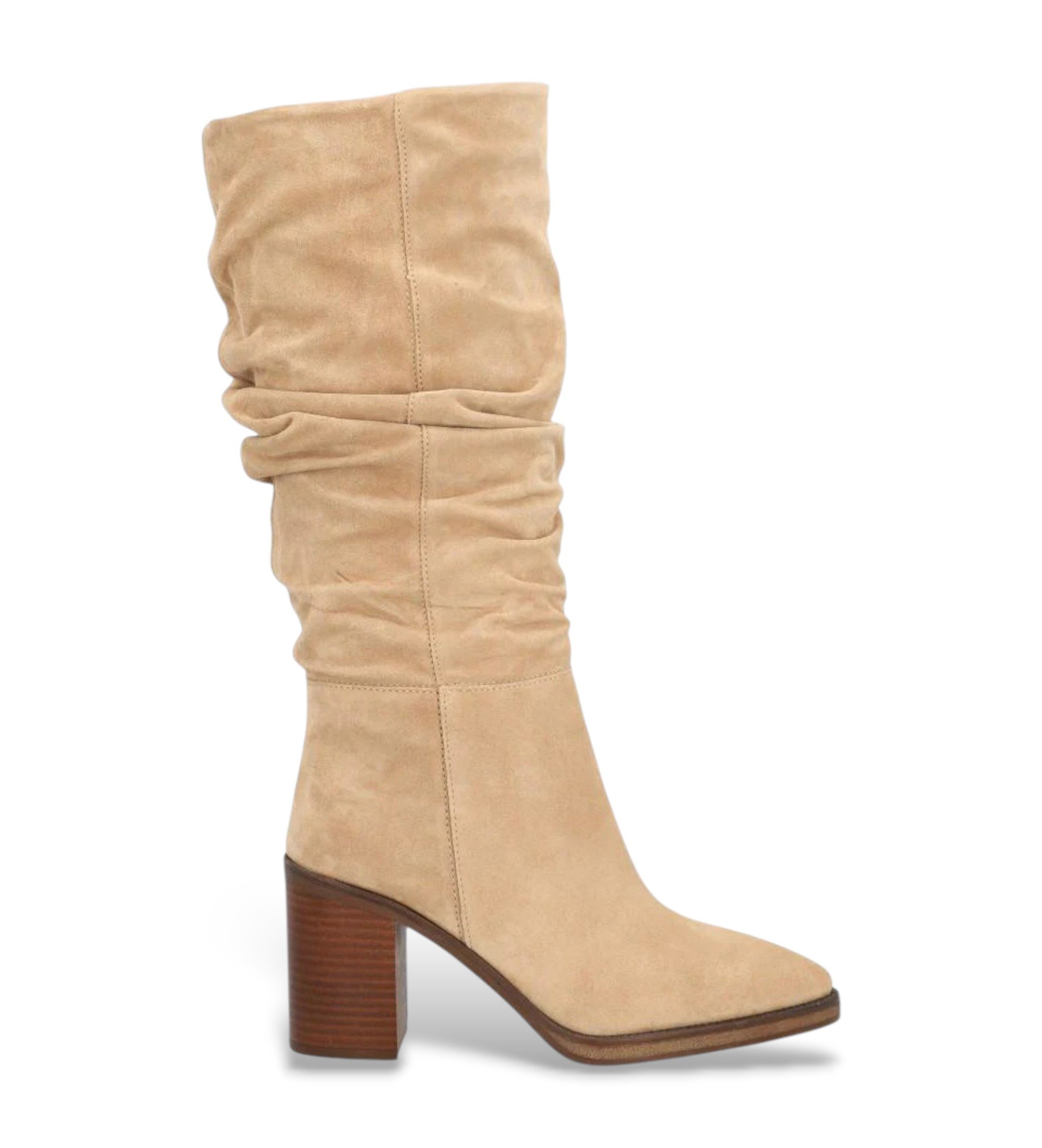 Alpe Camden beige læderstøvler Alpe Camden beige læderstøvler