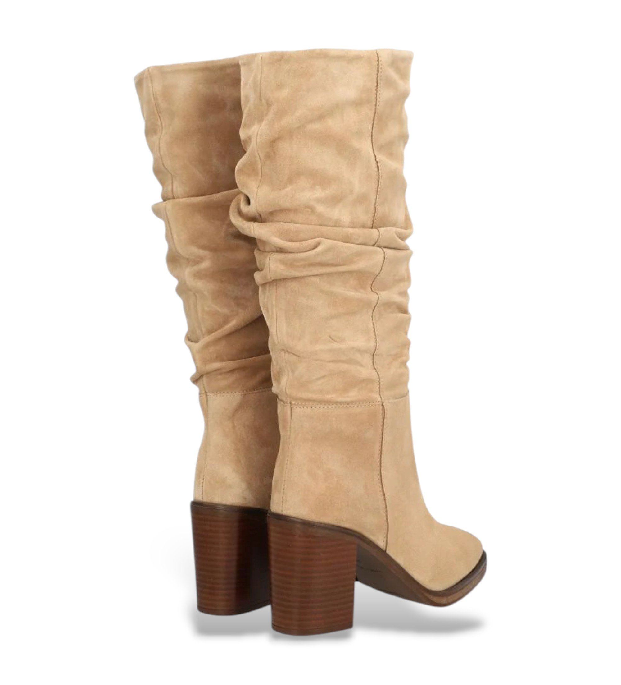 Alpe Camden beige læderstøvler Alpe Camden beige læderstøvler