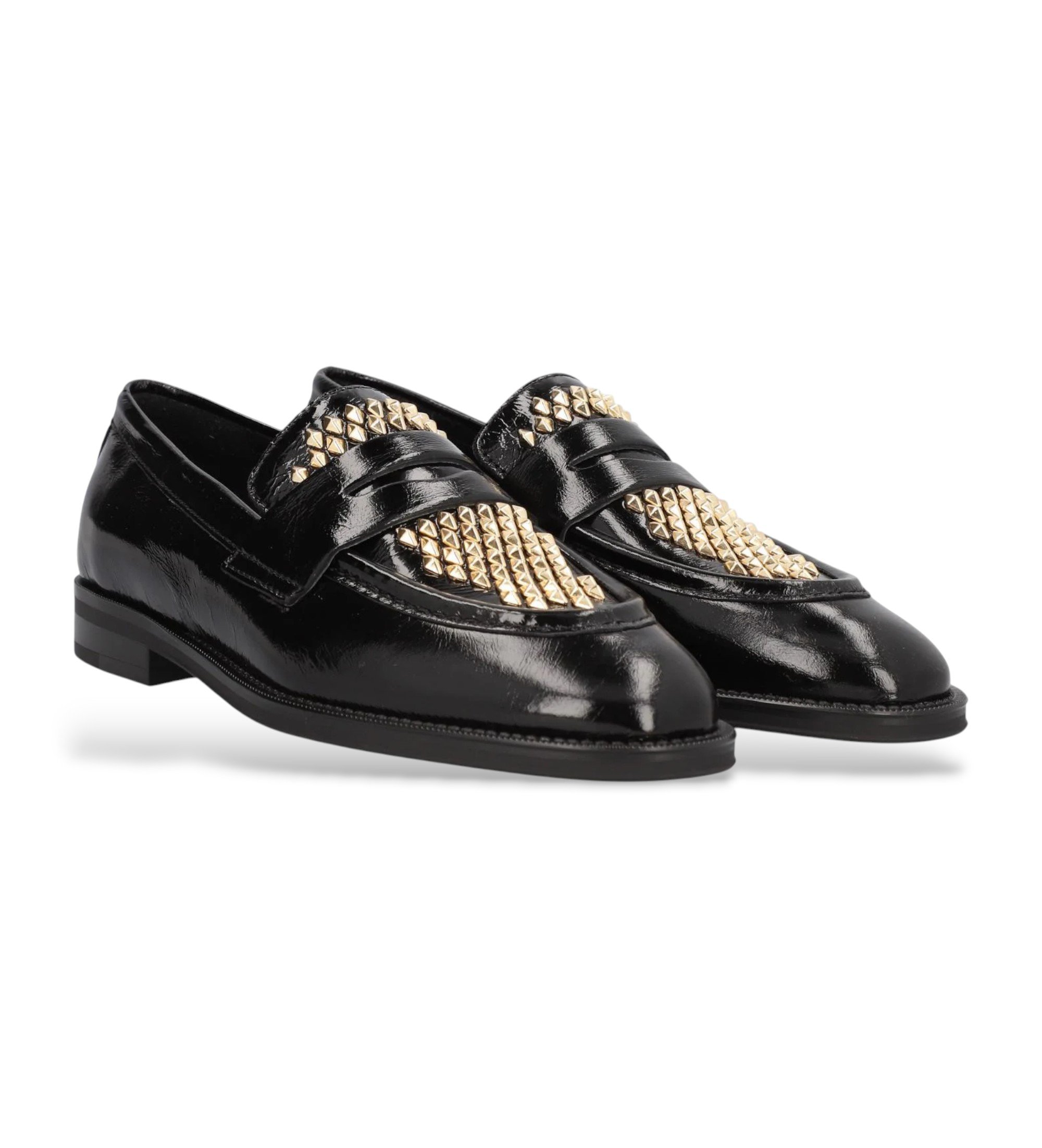 Alpe Ny Mimi loafers i læder, sort Alpe Ny Mimi loafers i læder, sort