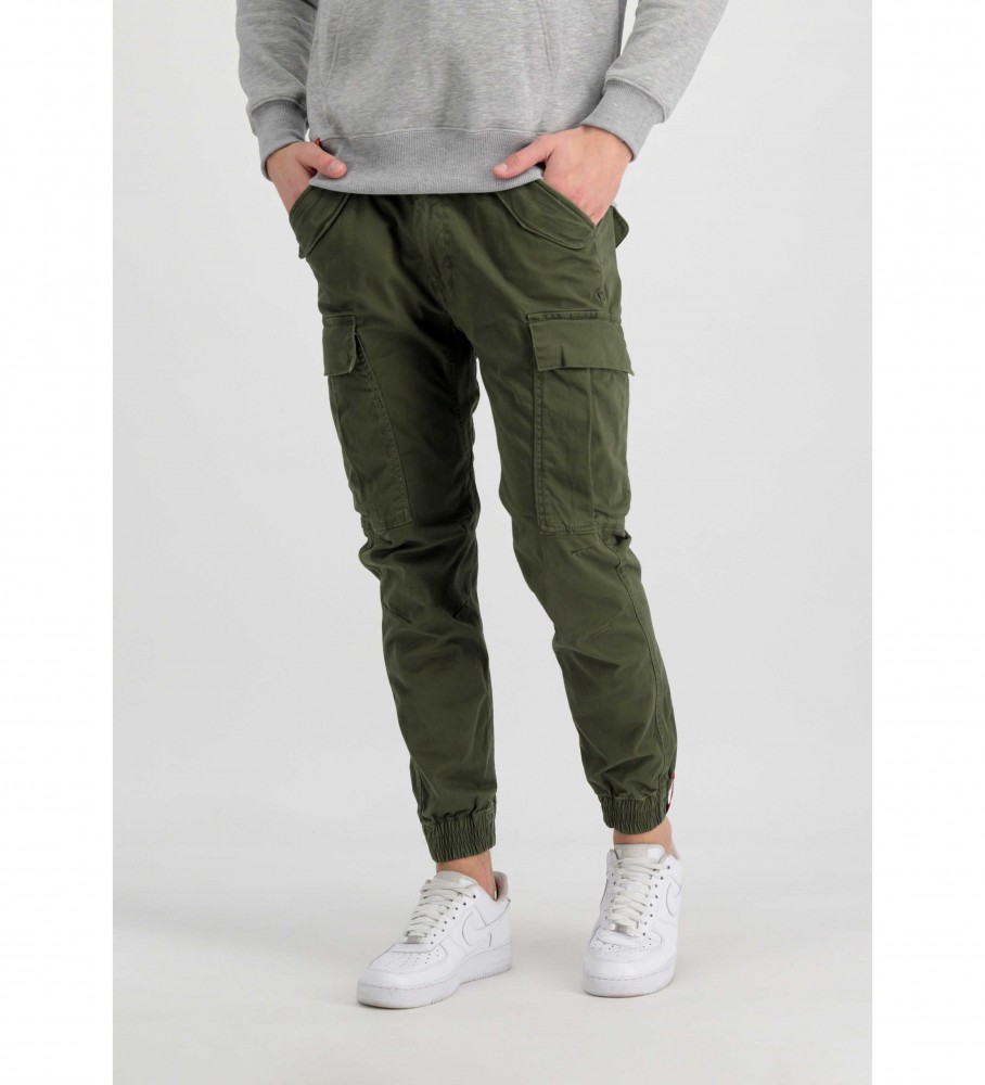 ALPHA INDUSTRIES Airman green trousers - ESD Store fashion, footwear and  accessories - best brands shoes and designer shoes