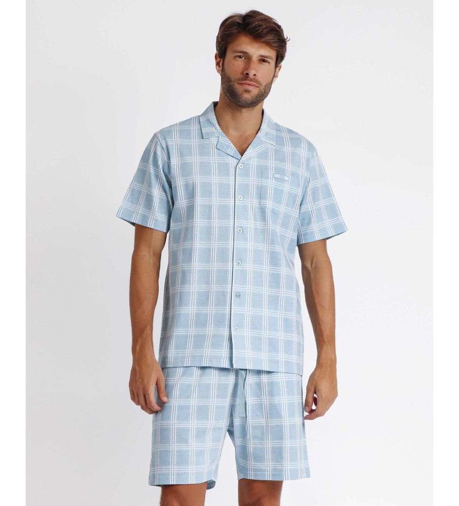 Antonio Miro Pyjama ouvert Manches courtes Aujourd'hui  