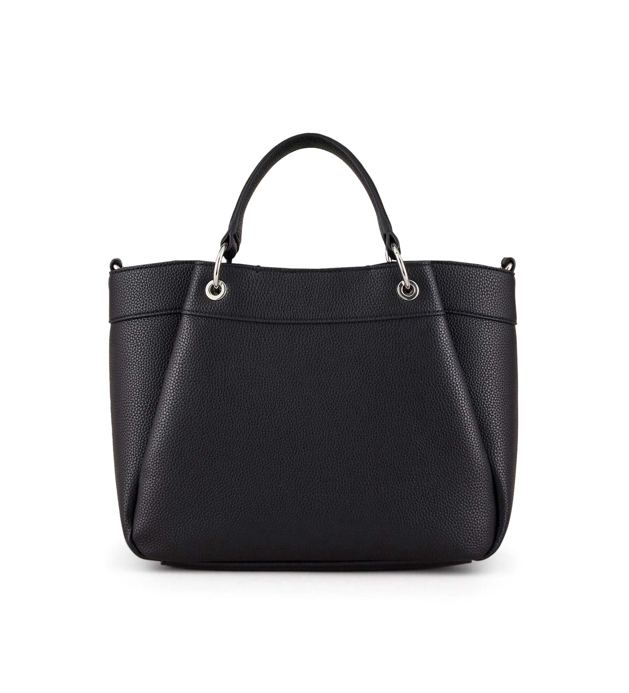 armani exchange bolso negro mediano mujer