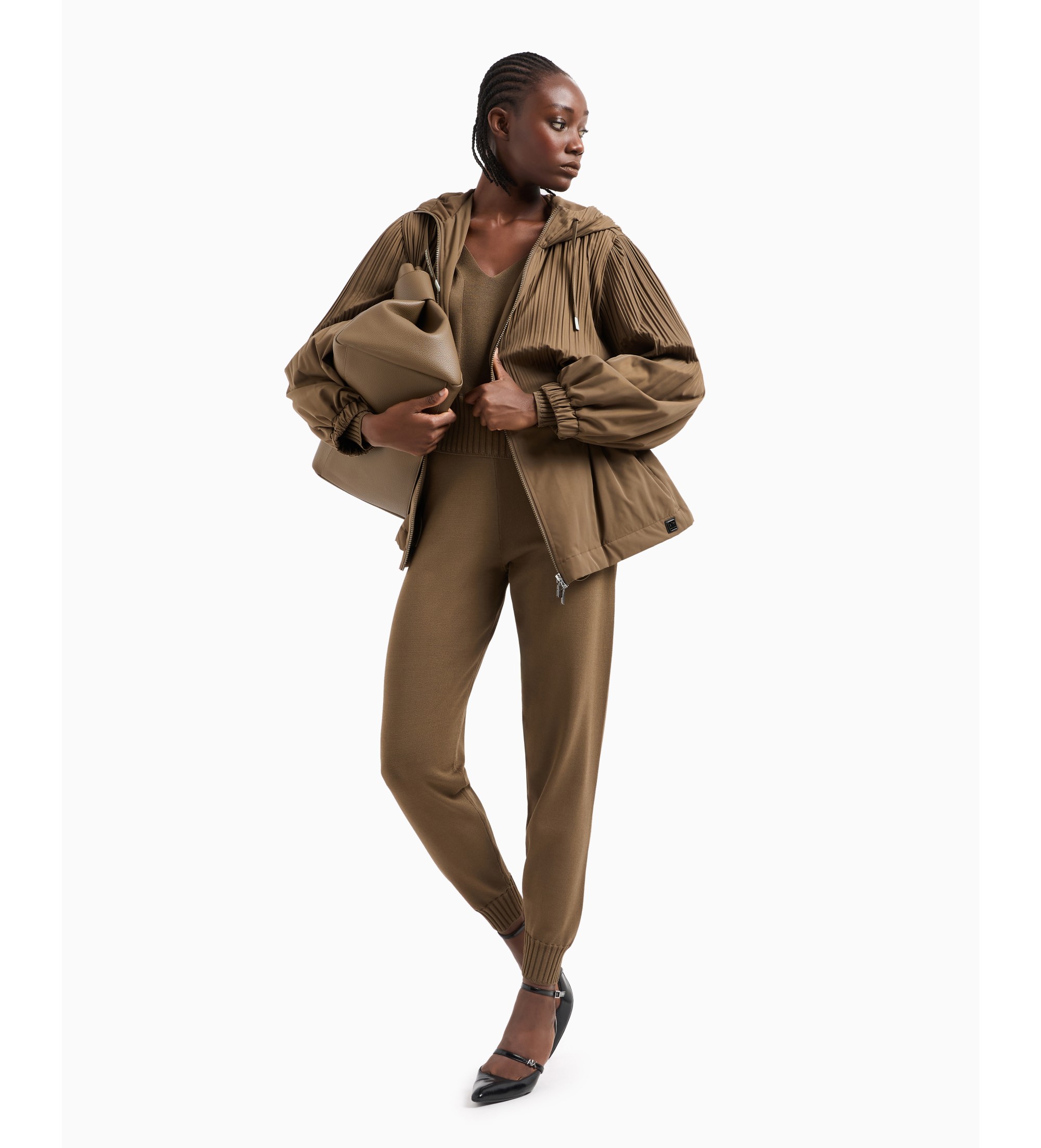 パンツ ARMANI COLLEZIONI archive brown pants GIORGIO ARMANI COLLEZIONI Mens Brown Viscose/Polyester Dress