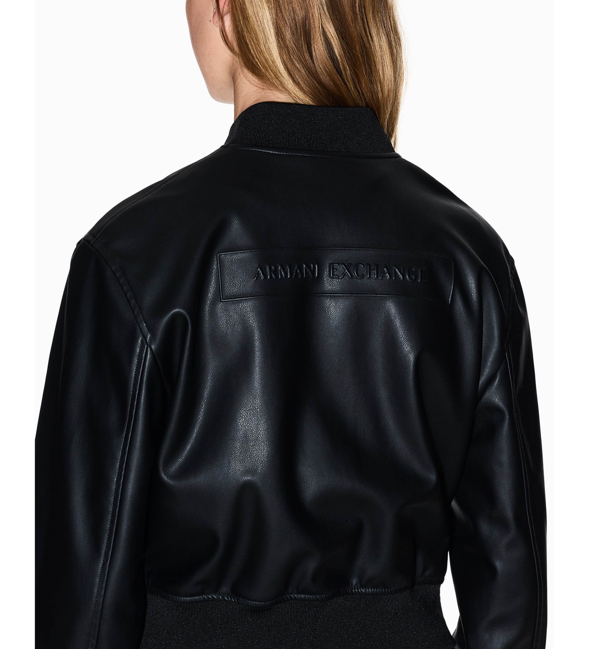 A|X Armani Exchange Czarny klips do kurtki