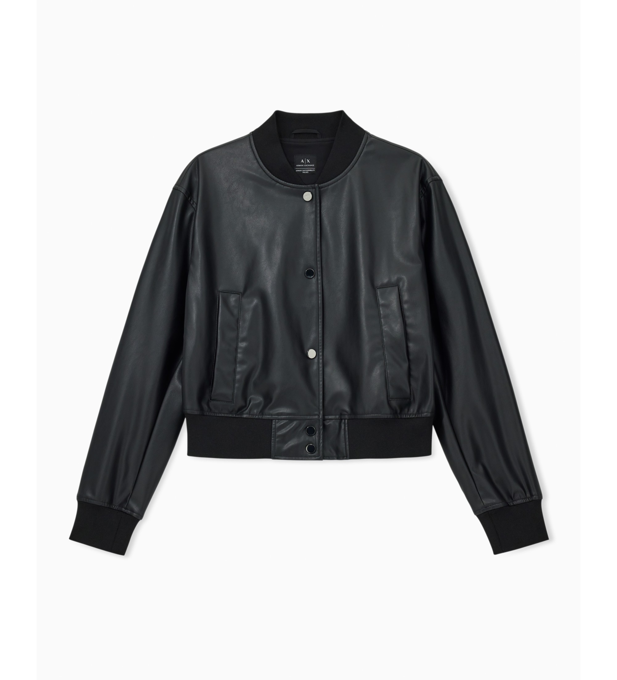 A|X Armani Exchange Czarny klips do kurtki