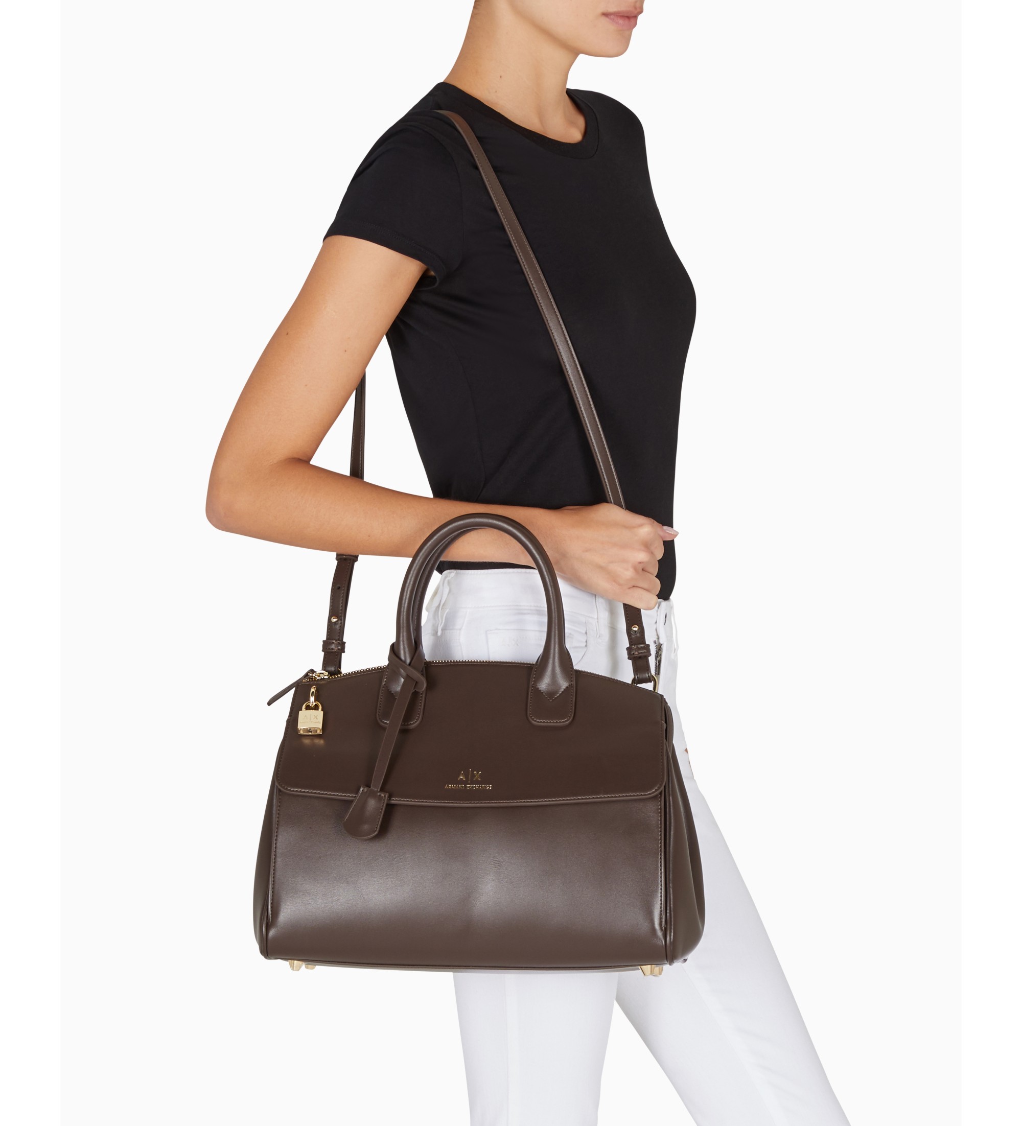 A|X Armani Exchange Sac brun propre A|X Armani Exchange Sac brun propre