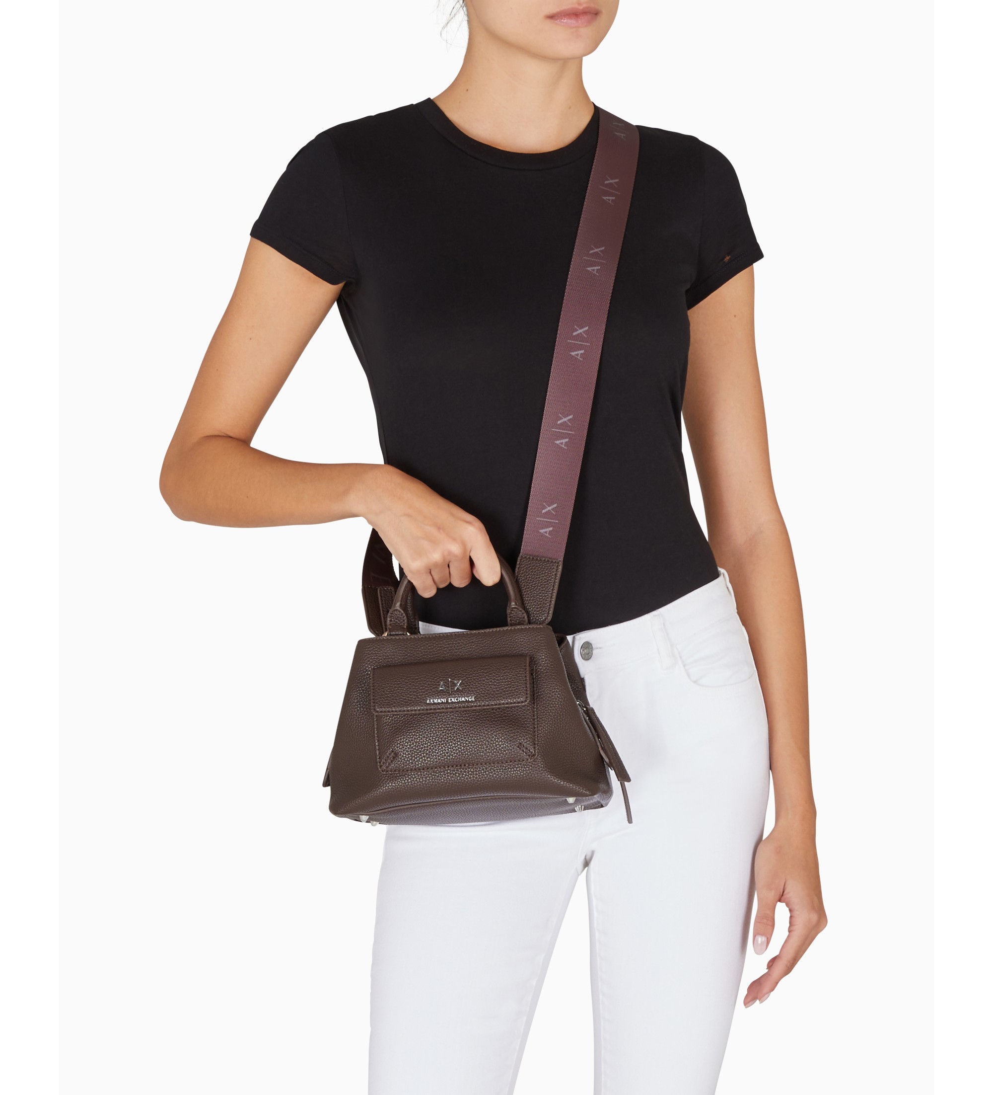 A|X Armani Exchange Sac à dos marron A|X Armani Exchange Sac à dos marron