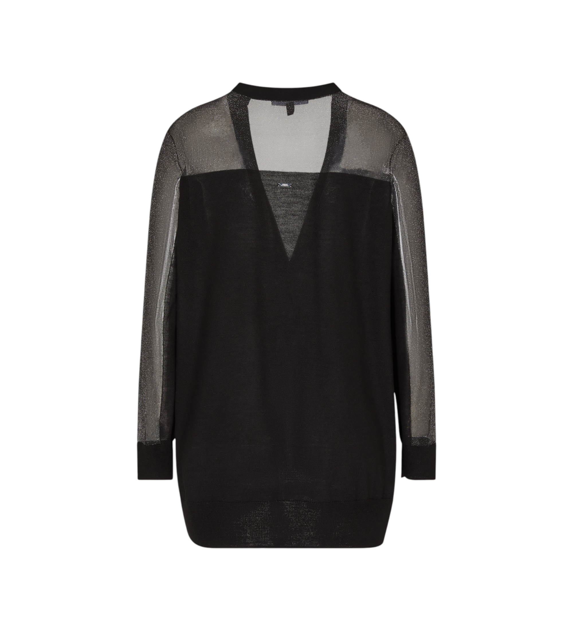 A|X Armani Exchange Lang vest zwart A|X Armani Exchange Lang vest zwart