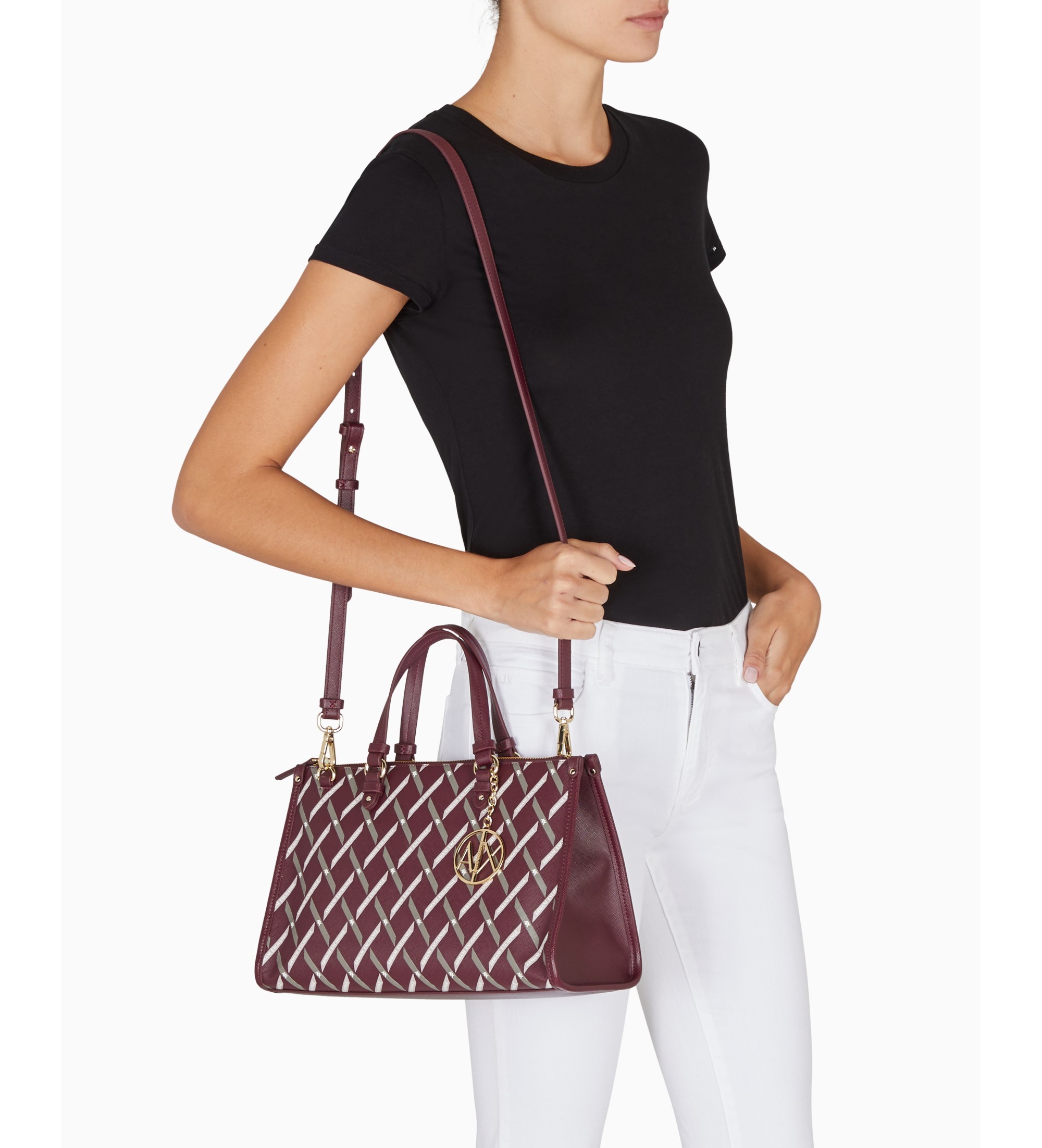 A|X Armani Exchange Sac à main bordeaux A|X Armani Exchange Sac à main bordeaux