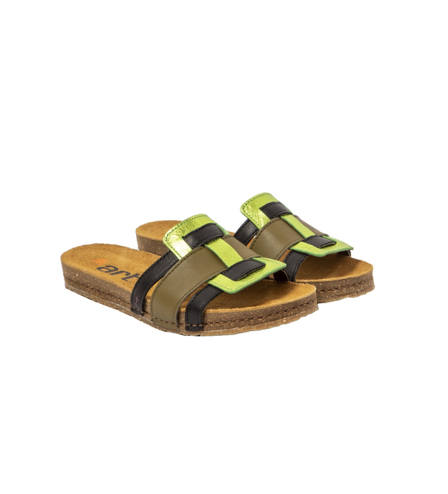 Art Leather Sandals 0259 Crete green - Esdemarca Store fashion ...