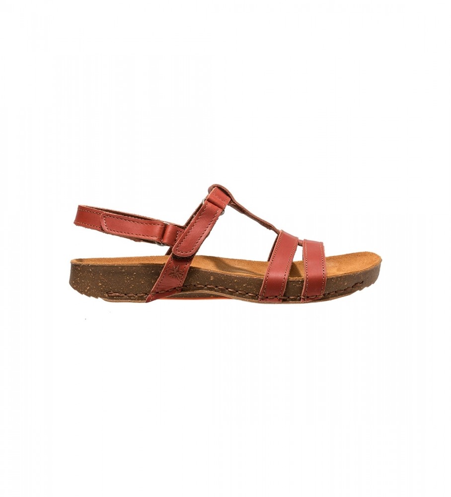 Art Leather Sandals 0946 I Breathe red 