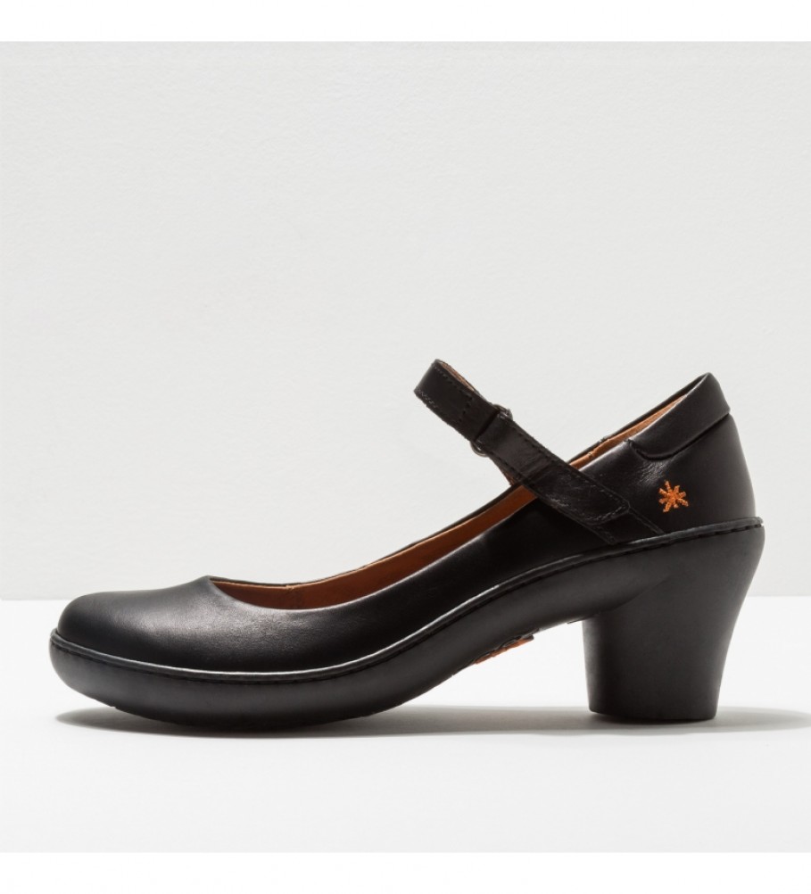 Art Zapatos de piel 1440  Alfama negro -Altura del tacón: 6,5cm-