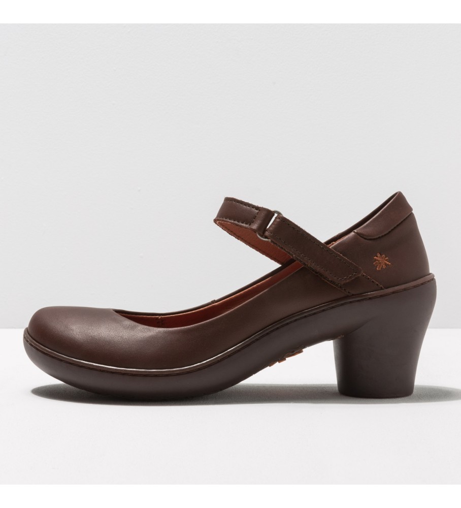 Art Leather shoes 1440 Alfama Brown -Height 6,5cm