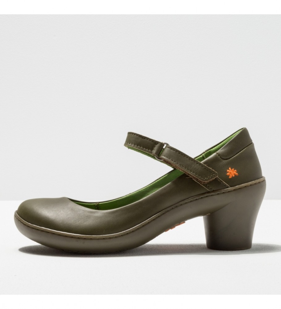 Art Zapatos de piel 1440 Alfama verde -Altura 6 cm- Tienda Esdemarca calzado, moda y - zapatos de marca y zapatillas de