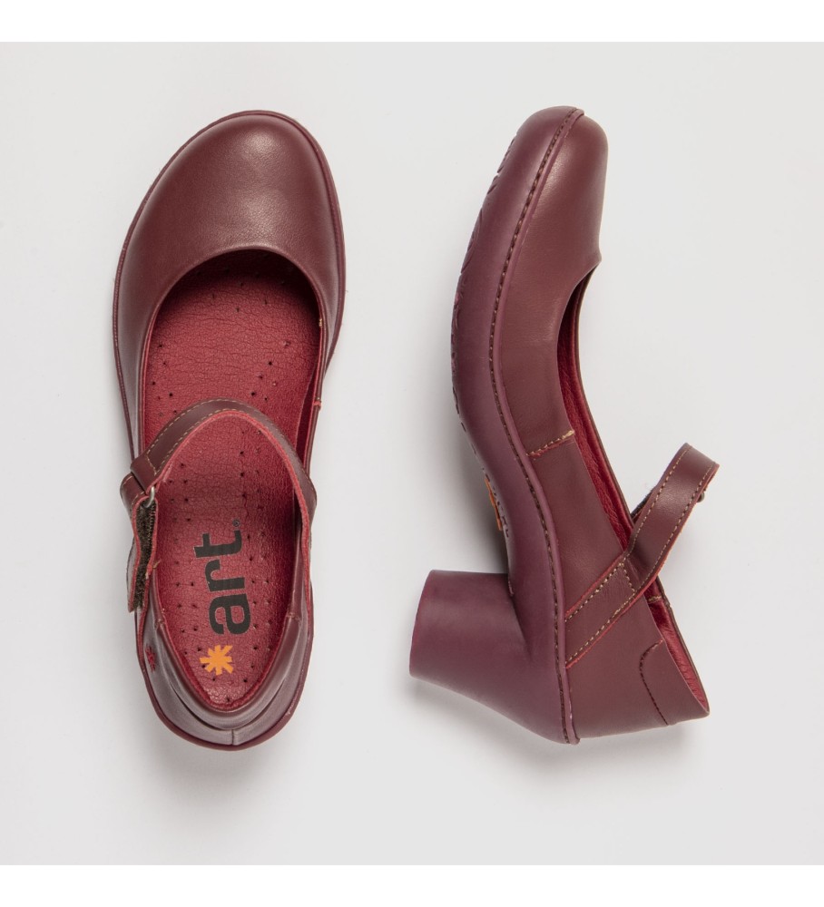 Art Zapatos de Piel 1440 Alfama burdeos Tienda Esdemarca calzado