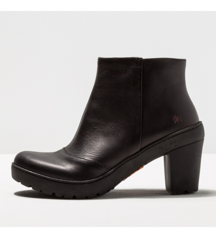 Bisagra Renacimiento Temporada Art Botines de piel 1755 Travel negro -Altura tacón: 8.5 cm- - Tienda  Esdemarca calzado, moda y complementos - zapatos de marca y zapatillas de  marca