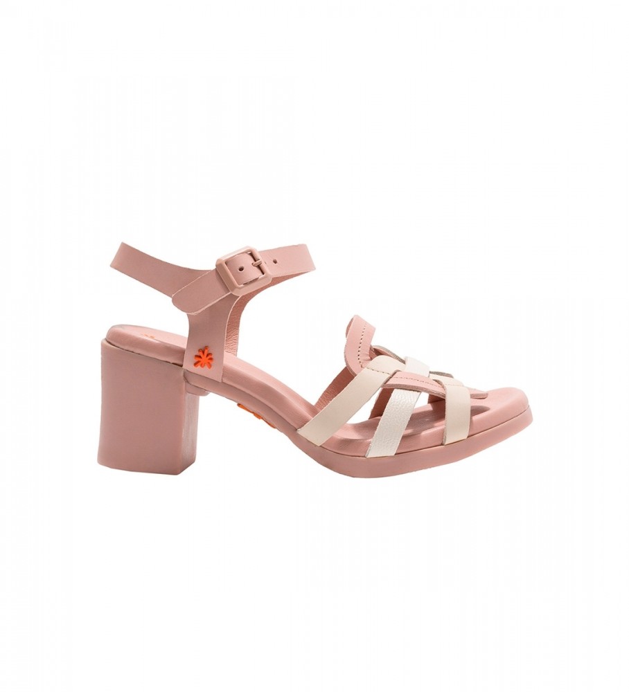 Kritisk Fyrretræ Uændret Art Læder sandaler 1842 Cannes pink -Hælhøjde 7,5cm - Esdemarca butik med  fodtøj, mode og tilbehør - bedste mærker i sko og designersko