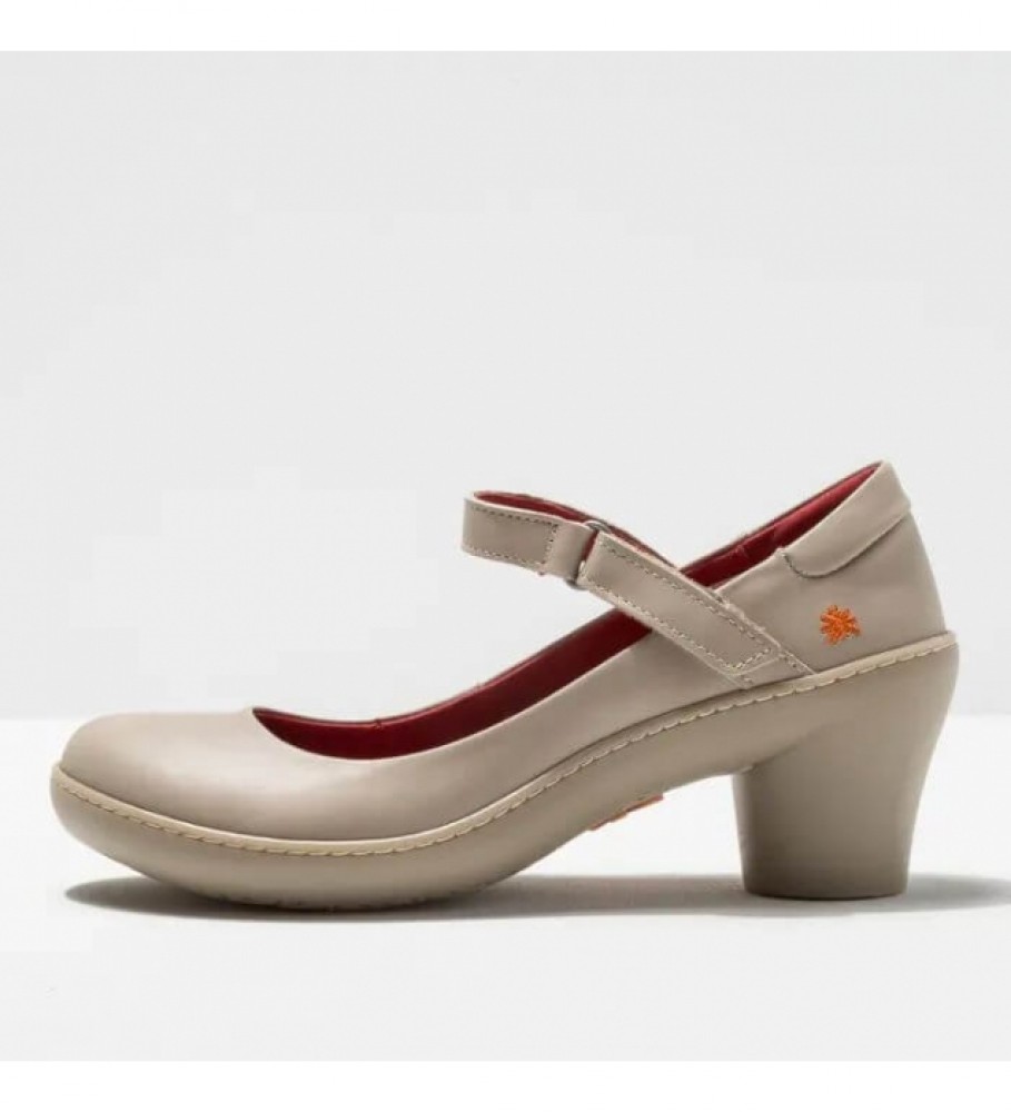 Art Alfama Beige Shoes -Height heel 6,5cm-.