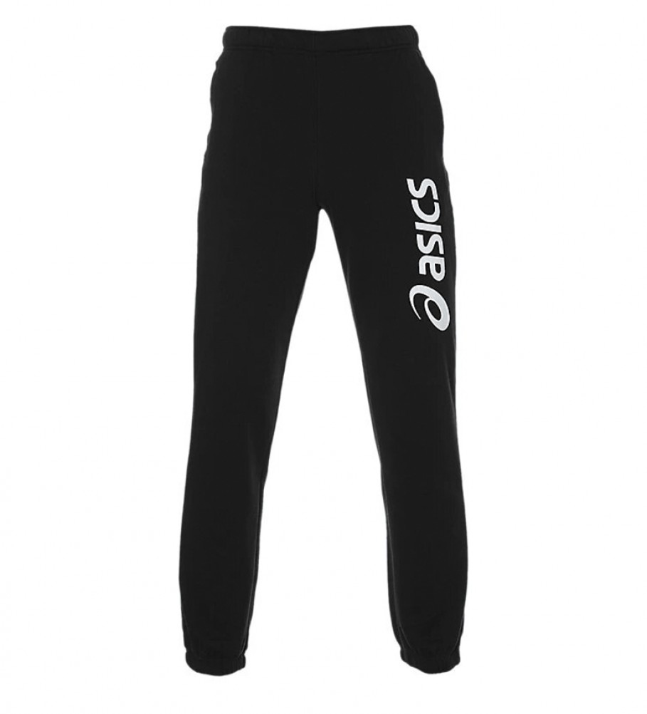 Asics Pantaloni della tuta Big Logo neri, bianchi