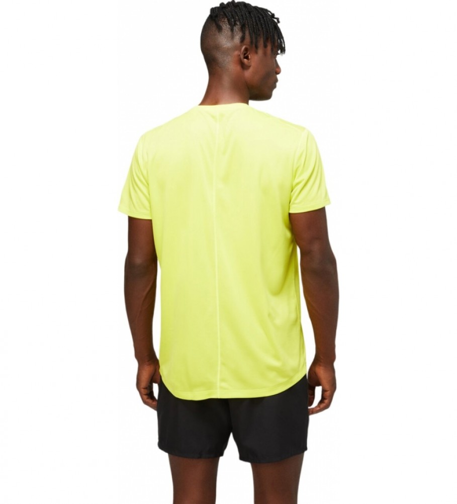 asics yellow t shirt