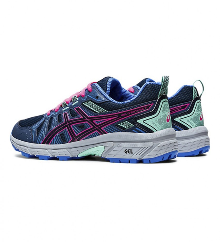 Asics Zapatillas Running Gel-Venture 7 GS azul - Tienda Esdemarca moda,  calzado y complementos - zapatos de marca y zapatillas de marca