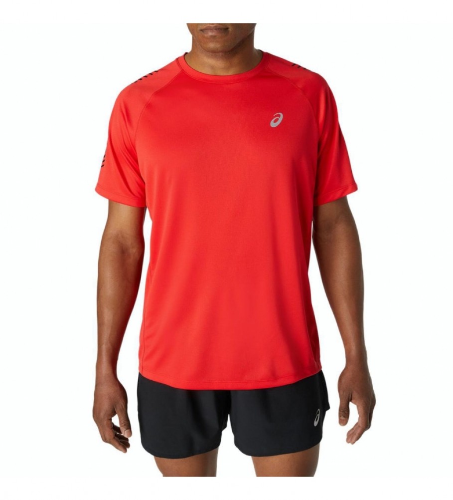 Asics T-Shirt à manches courtes Icon rouge