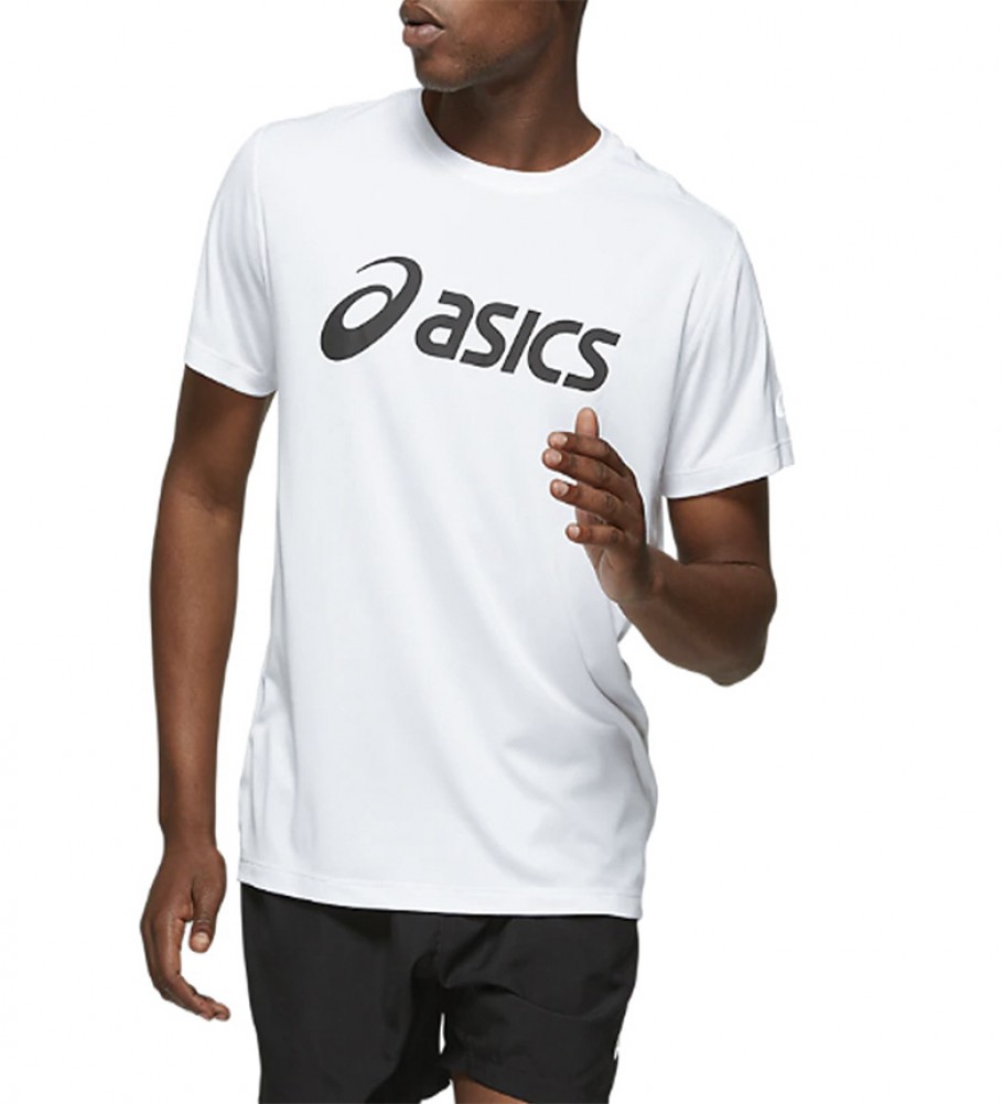 asics t shirt blanche