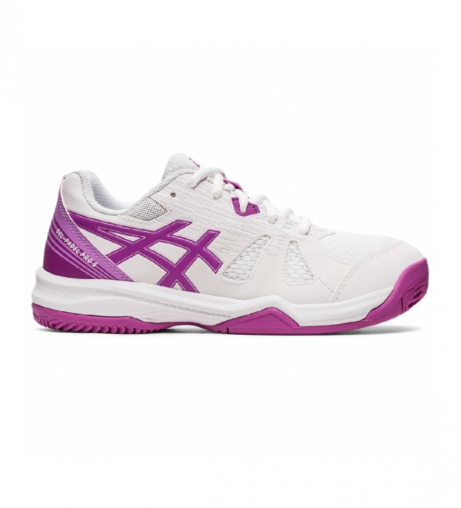 Asics Zapatillas Gel-Padel Pro Gs blanco, rosa - Tienda Esdemarca calzado, moda y complementos - zapatos de marca y zapatillas de marca