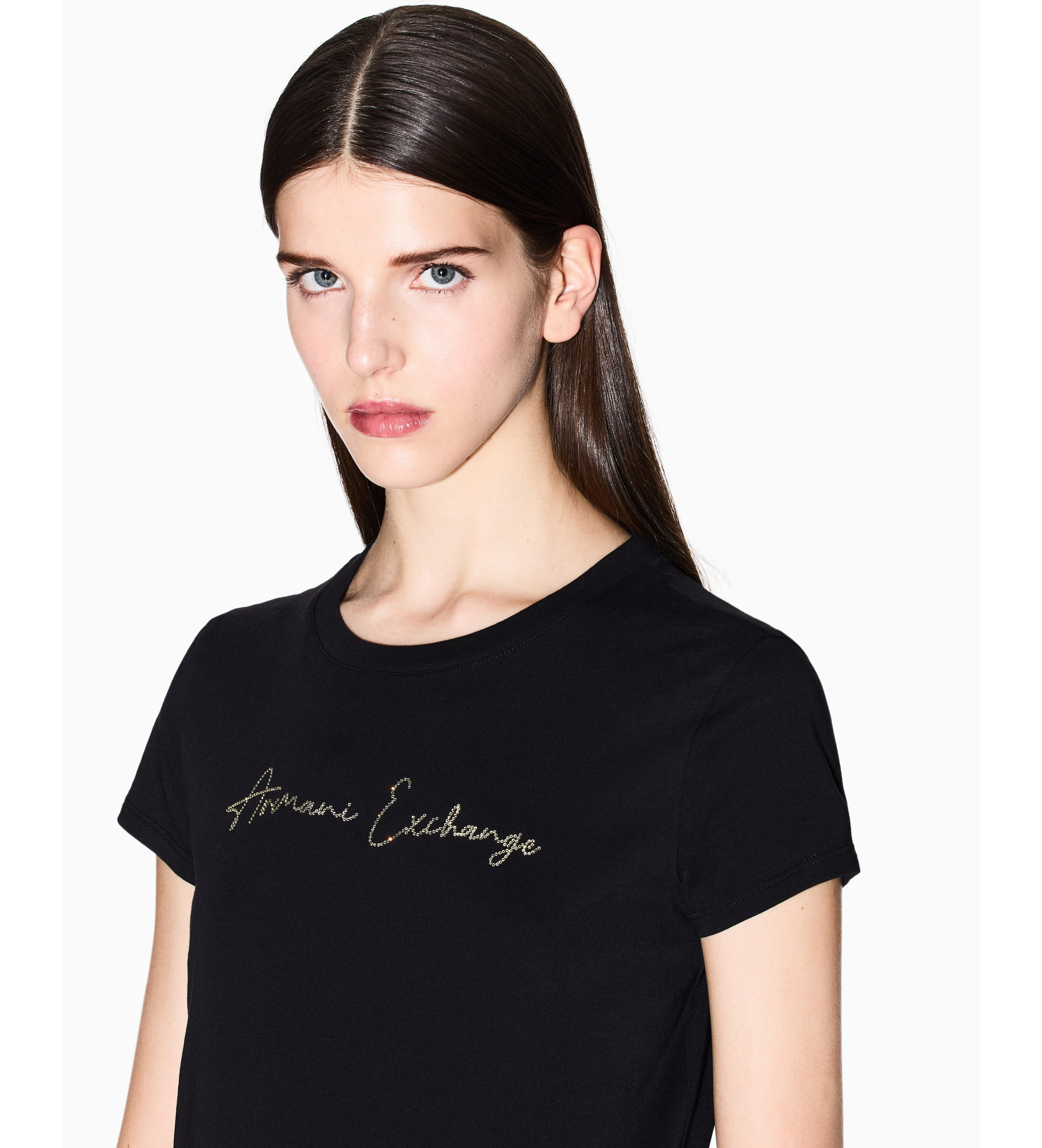 A|X Armani Exchange T-shirt XW001457AF10356 zwart A|X Armani Exchange T-shirt XW001457AF10356 zwart