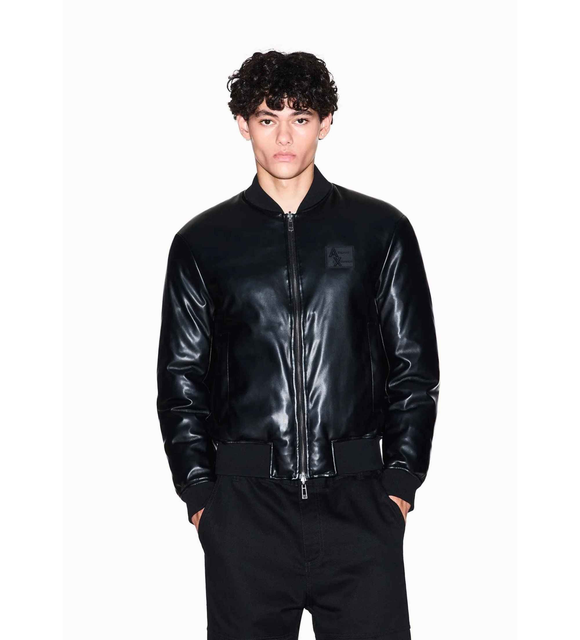 A|X Armani Exchange Biker jacket black A|X Armani Exchange Biker jacket black