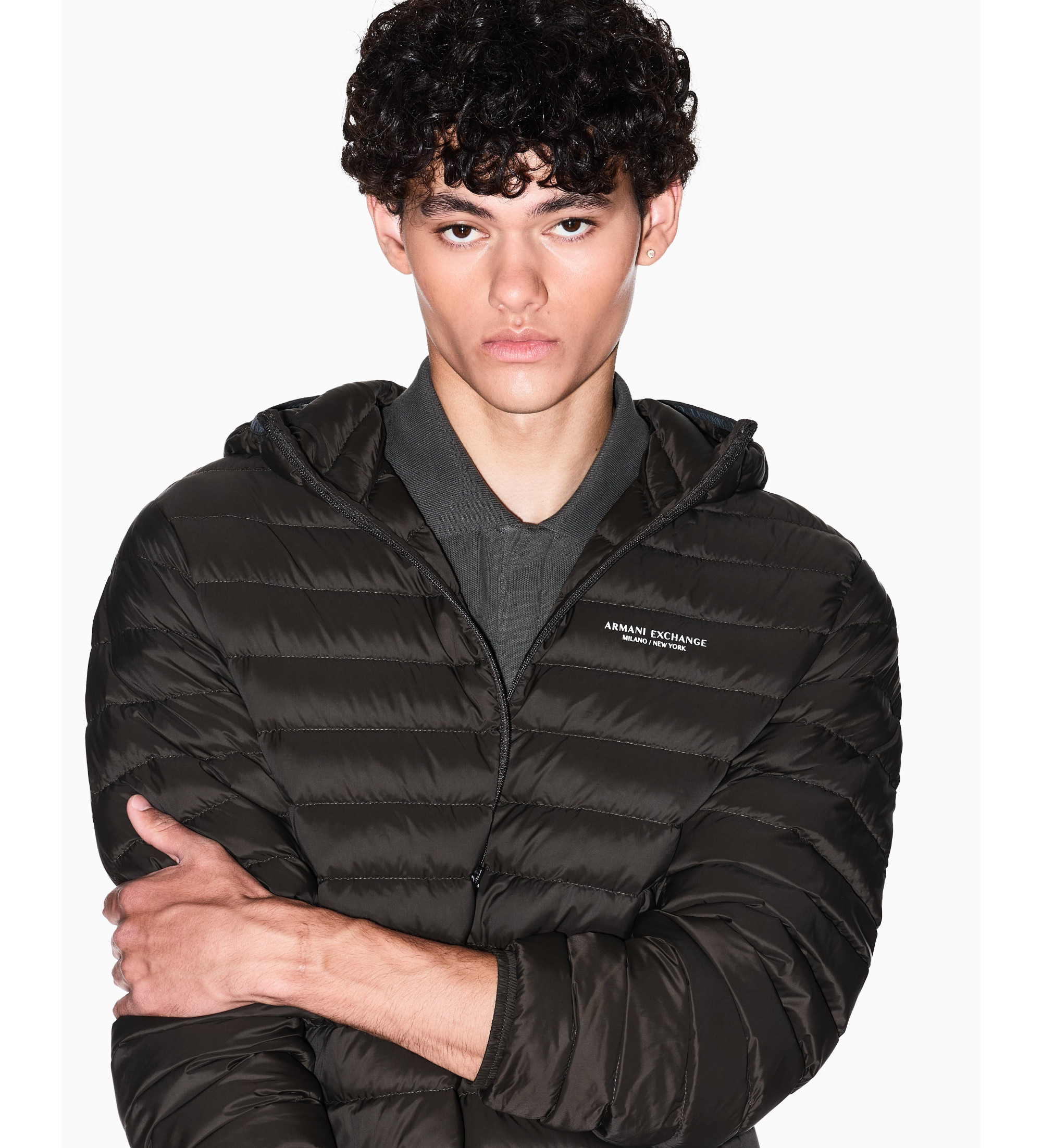 A|X Armani Exchange Jacket Down Jacket chocolate A|X Armani Exchange Jacket Down Jacket chocolate